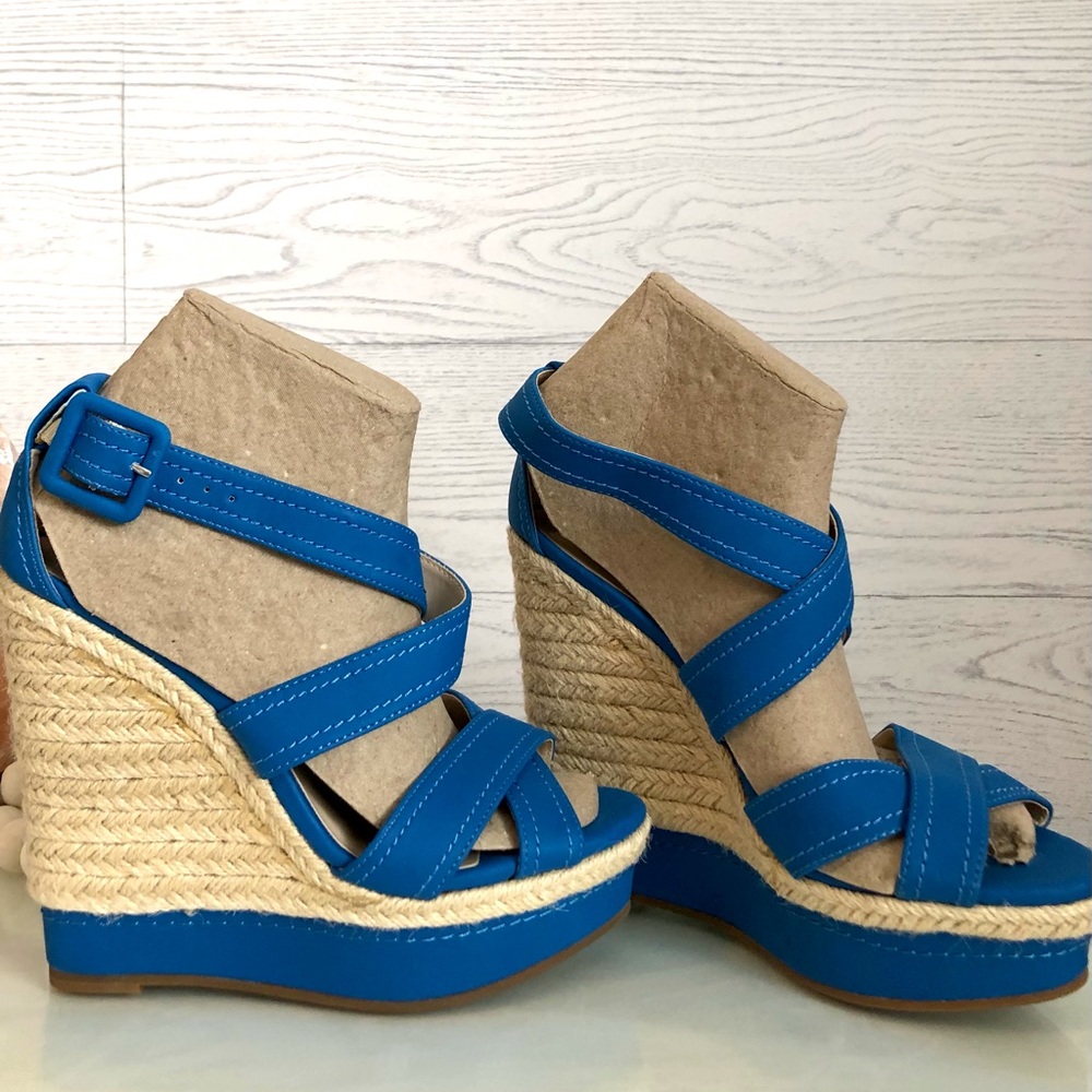 ALDO Deavila Wedge Platform Sandal, Sz 36